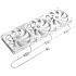 Система водяного охлаждения ID-Cooling FX360 Pro White 1150/1155/S1156/1151/1200/1700/1851, AM4/AM5