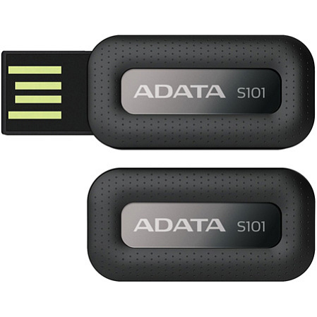 USB Flash накопитель 4GB A-Data S101 (AS101-4G-RBK) Black