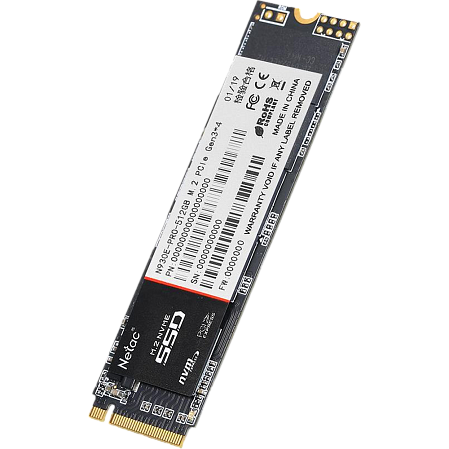 Внутренний SSD-накопитель 512Gb Netac N930E Pro NT01N930E-512G-E4X M.2 2280 PCIe NVMe 3.0 x4