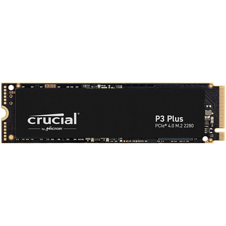 Внутренний SSD-накопитель 1000Gb Crucial P3 Plus (CT1000P3PSSD8) M.2 2280 PCIe NVMe 4.0 x4