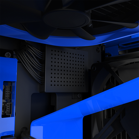 Корпус ATX Miditower NZXT H700i Smart CA-H700W-BL Black/Blue