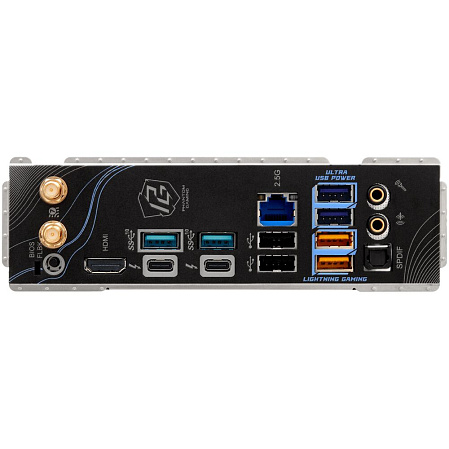 Материнская плата ASRock Z890 Riptide WiFi Z890 Soc-1851 4xDDR5, 4xSATA3, RAID, 5хM.2, 3xPCI-E16x, 6xUSB3.2, 2xUSB3.2 Type C, HDMI, WiFi, 2.5Glan, ATX