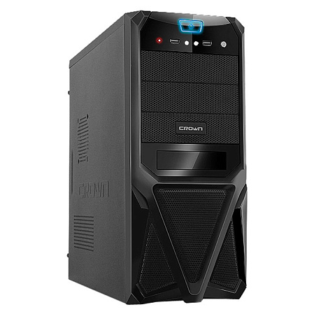 Корпус ATX Miditower Crown CMC-SM161 400W (CM-PS400W) black