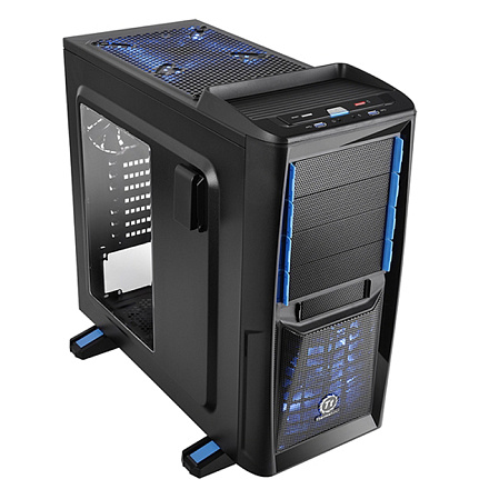 Корпус ATX Miditower Thermaltake Chaser A41 VP200A1W2N Black/Blue