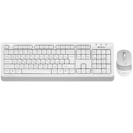 Клавиатура+мышь A4Tech Fstyler F1010 White/Grey