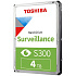 Внутренний жесткий диск 3,5" 4Tb Toshiba S300 Surveillance (HDWT840UZSVA) 256Mb 5400rpm SATA3