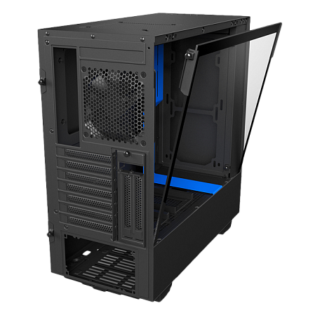 Корпус ATX Miditower NZXT H500i Smart CA-H500W-BL Black/Blue