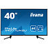 Монитор 40" Iiyama ProLite X4071UHSU-B1 VA LED 3840x2160 3ms VGA HDMI DisplayPort