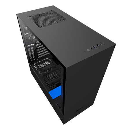 Корпус ATX Miditower NZXT H500i Smart CA-H500W-BL Black/Blue