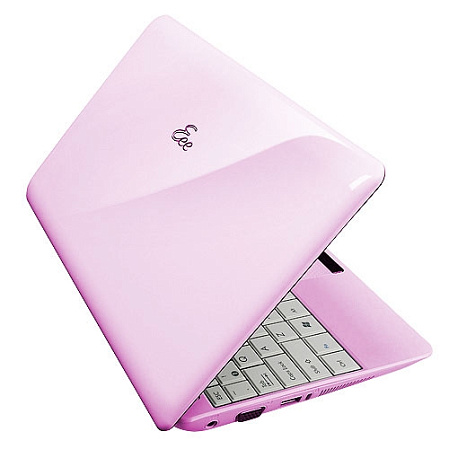 Нетбук Asus EEE PC 1005HA Atom-N270/2G/160G/10,1"/WiFi/cam/4400mAh/Win7 Starter/Pink