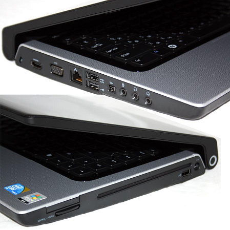 Ноутбук Dell Studio 1555 T6500/2Gb/250Gb/15.6"/4570 512mb/dvd/BT/WF/VHB Black