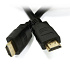Кабель HDMI-HDMI v1.4 1.8м черный, экран