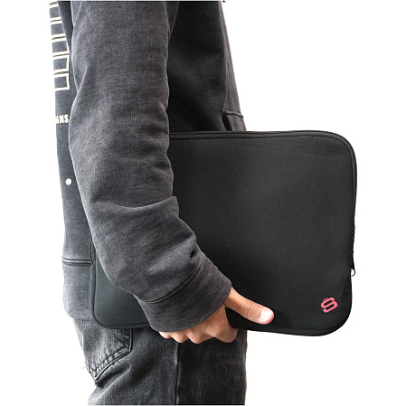 13.3" Папка для ноутбука Bagspace PS-812-12BU (черно-голубая)
