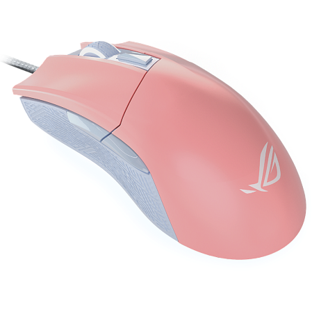Мышь ASUS Rog Gladius II Origin Pink проводная