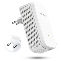Повторитель Wi-Fi Mercusys ME20 AC750 Wi-Fi 5 802.11ac, 750Мбит/с, 2.4+5ГГц белый