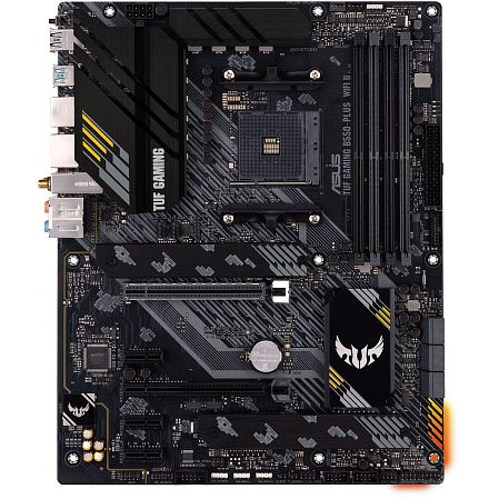 Материнская плата ASUS TUF Gaming B550-Plus Wifi II B550 Socket AM4 4xDDR4, 6xSATA3, RAID, 2xM.2, 2xPCI-E16x, 5xUSB3.2, 1xUSB3.2 Type C, DP, HDMI, Wi-Fi, 2.5Glan, ATX