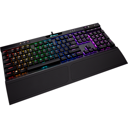 Клавиатура Corsair K70 RGB MK.2  Low Profile Rapidfire (Cherry MX Speed) Black