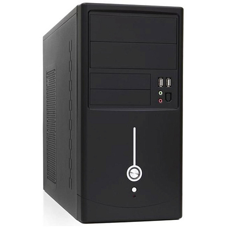 Корпус MicroATX Minitower Foxline FL-507-FZ450R 450W Black