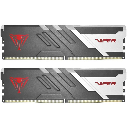 Модуль памяти DIMM 64Gb 2х32Gb DDR5 PC41600 5200MHz Patriot Memory Venom RGB Black (PVVR564G520C40K)