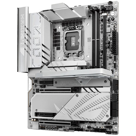 Материнская плата ASUS ROG Maximus Z890 Apex Z890 Soc-1851 2xDDR5, 4xSATA3, RAID, 6хM.2, 4xPCI-E16x, 8xUSB3.2, 3xUSB3.2 Type C, DP, HDMI, WiFi, 5Glan, ATX