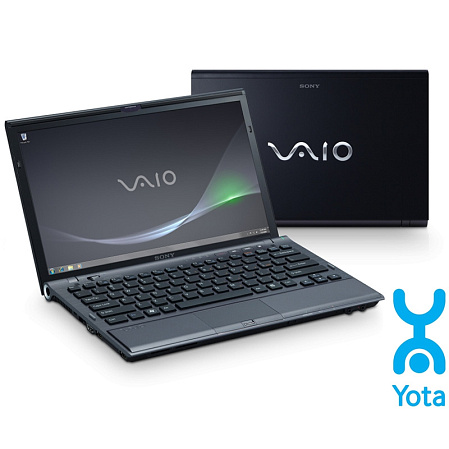 Ноутбук Sony VPC-Z13X9R/B i7-640M/6G/128gb/GT330M 1Gb/DVD/WiFi/BT/13.1"/3G/WiMax/Win7 Pro64