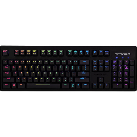 Клавиатура Tesoro Excalibur Spectrum Kailh Gaming Keyboard Blue USB