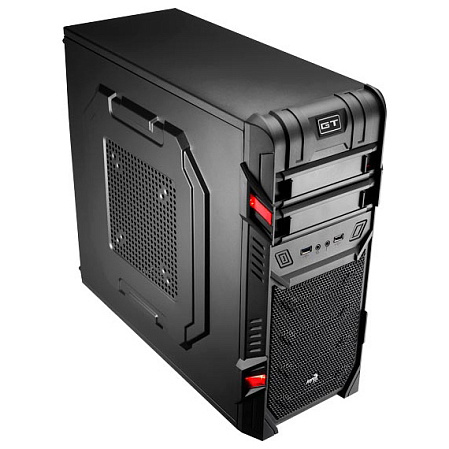 Корпус ATX Miditower AeroCool GT Advance Black Edition