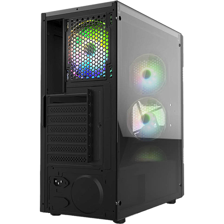 Корпус ATX Miditower HIPER ORO-2RGB Black