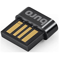 Сетевая карта Адаптер USB Buro BU-BT531-nano BT5.3+EDR class 1.5 Bluetooth USB Adapter Black