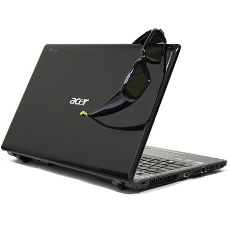 Ноутбук Acer Aspire AS5745DG-748G75Biks Core i7 740QM/8Gb/750Gb/Blu-Ray/GF425M/BT3.0/15.6"/Win7 HP 64 nVidia 3D Vision