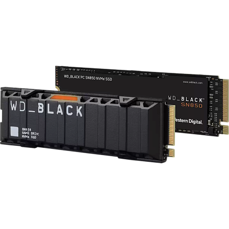 Внутренний SSD-накопитель 500Gb Western Digital Black SN850 (WDS500G1XHE) M.2 2280 PCIe NVMe 4.0 x4