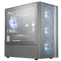 Корпус MicroATX Minitower Cooler Master MasterBox NR400 MCB-NR400-KGNN-S00 Black