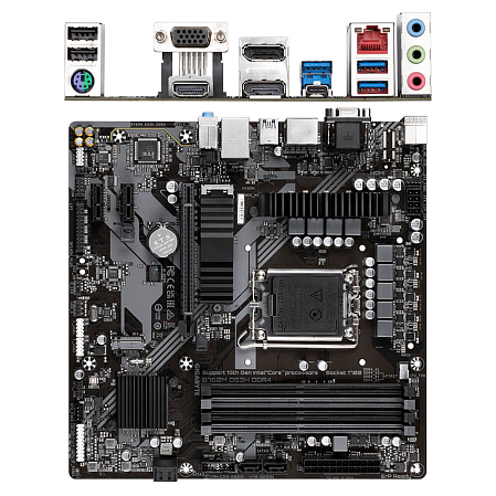 Материнская плата Gigabyte B760M DS3H DDR4 B760 Socket-1700 4xDDR4, 4xSATA3, RAID, 2xM.2, 1xPCI-E16x, 3xUSB3.2, 1xUSB3.2 Type C, D-Sub, 2xDP, HDMI, 2.5Glan, mATX