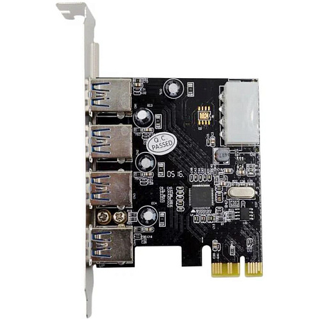 Контроллер PCI-E VIA VL805 4xUSB3.0 Bulk