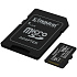 Карта памяти Micro SecureDigital 128Gb Kingston Canvas Select Plus (SDCS3/128GB) + SD адаптер