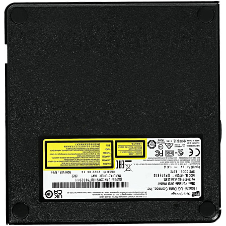 Внешний привод DVD-RW LG GP57EB40 DVD±R/±RW USB2.0 Black
