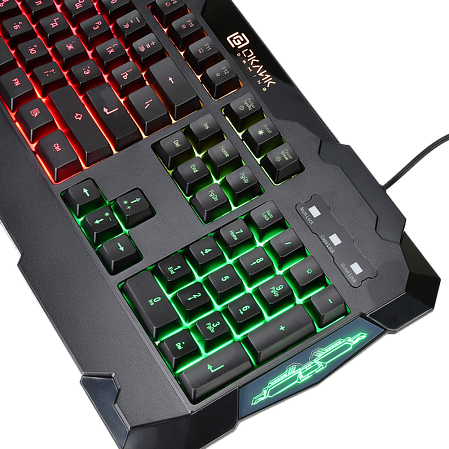 Клавиатура Oklick 721G Sheriff USB Black