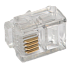 RJ11 (RJ14) коннектор 6p4c телефонный