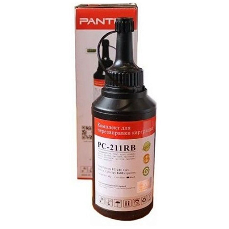 Заправочный комплект Комплект для заправки Pantum Refueling set PC-211PRB P2200/P2207/P2500/P2500W/P2507/М6500/M6500N/М6500W /M6550/М6550NW/M6600N/ (chip+ toner 1600стр)