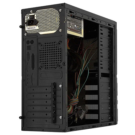 Корпус ATX Miditower Crown CMC-SM164 black/silver