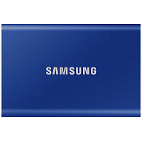 Внешний SSD-накопитель 1Tb Samsung T7 MU-PC1T0H/WW (SSD) USB 3.2 Type C Синий