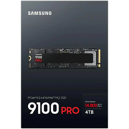 Внутренний SSD-накопитель 4000Gb Samsung 9100 Pro (MZ-VAP4T0BW) M.2 2280 PCI-E 5.0 x4
