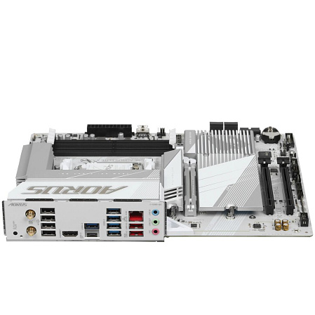 Материнская плата Gigabyte B650E AORUS Elite X AX Ice Socket-AM5 AMD B650E 4xDDR5, 4xSATA3, RAID, 3xM.2, 3xPCI-E16x, 7xUSB3.2, 1xUSB3.2 Type C, HDMI, WiFi, 2.5Glan, ATX