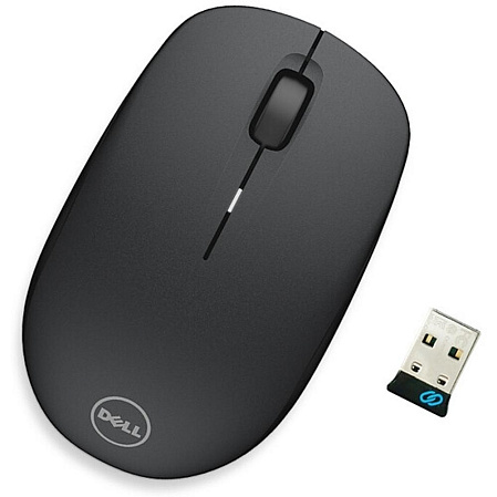 Мышь беспроводная Dell WM126 Black Wireless
