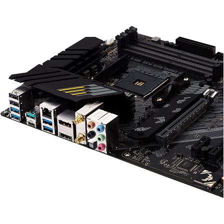 Материнская плата ASUS TUF Gaming B550-Plus Wifi II B550 Socket AM4 4xDDR4, 6xSATA3, RAID, 2xM.2, 2xPCI-E16x, 5xUSB3.2, 1xUSB3.2 Type C, DP, HDMI, Wi-Fi, 2.5Glan, ATX
