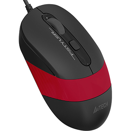 Мышь A4Tech Fstyler FM10 Black/Red