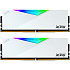 Модуль памяти DIMM 32Gb 2х16Gb DDR5 PC51200 6400MHz ADATA XPG Lancer RGB White (AX5U6400C3216G-DCLARWH)