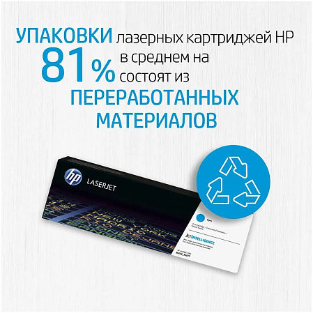 Картридж HP W2411A 216A Cyan для MFP M182/M183 (850стр)