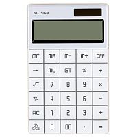 Калькулятор Deli Nusign ENS041WHITE белый 12-разр.