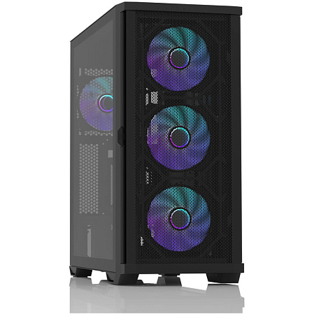 Корпус ATX Miditower Zalman Z10 Duo Black